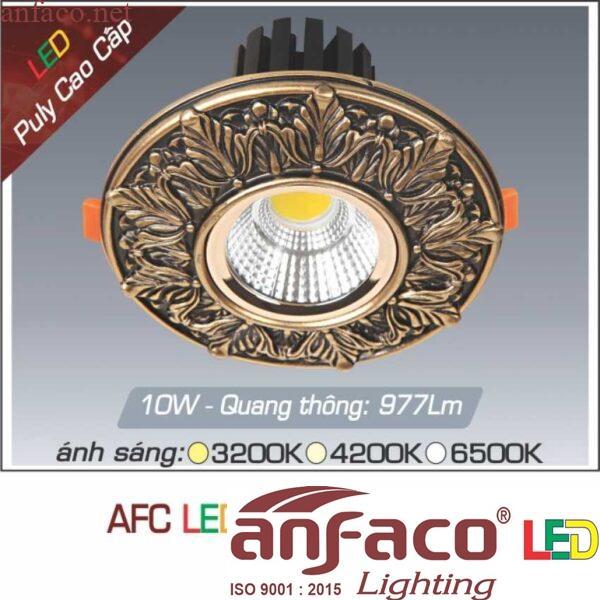 Đèn âm trần trang trí Anfaco AFC PULY 01 Led 10W 3