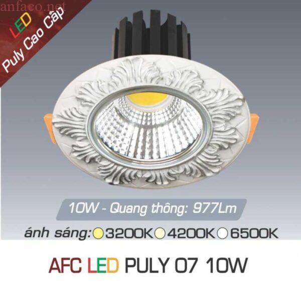 Đèn âm trần trang trí Anfaco AFC PULY 07 Led 10W 3