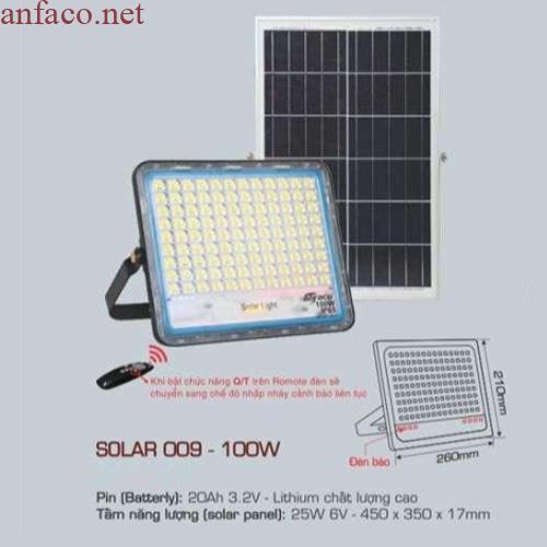 solar-009-100w Đèn pha Led Anfaco SOLAR 009 100W 2